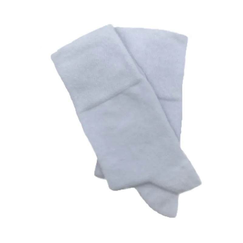 3 Pairs White - Ladies Diabetic Soft Grip Non Elastic Loose Weave Top Diabetic Socks Size 4-8