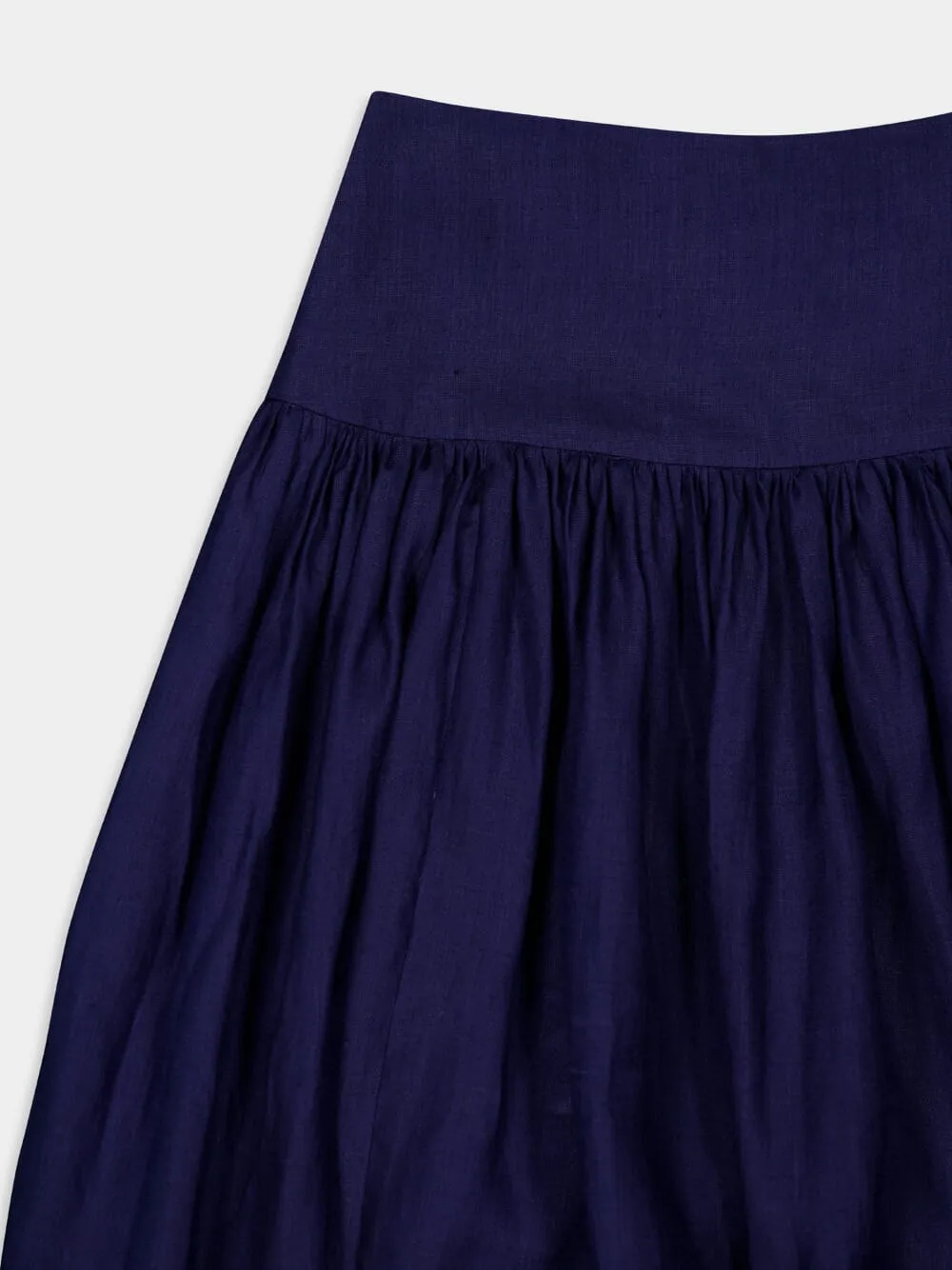 Alight Basque Midi Skirt