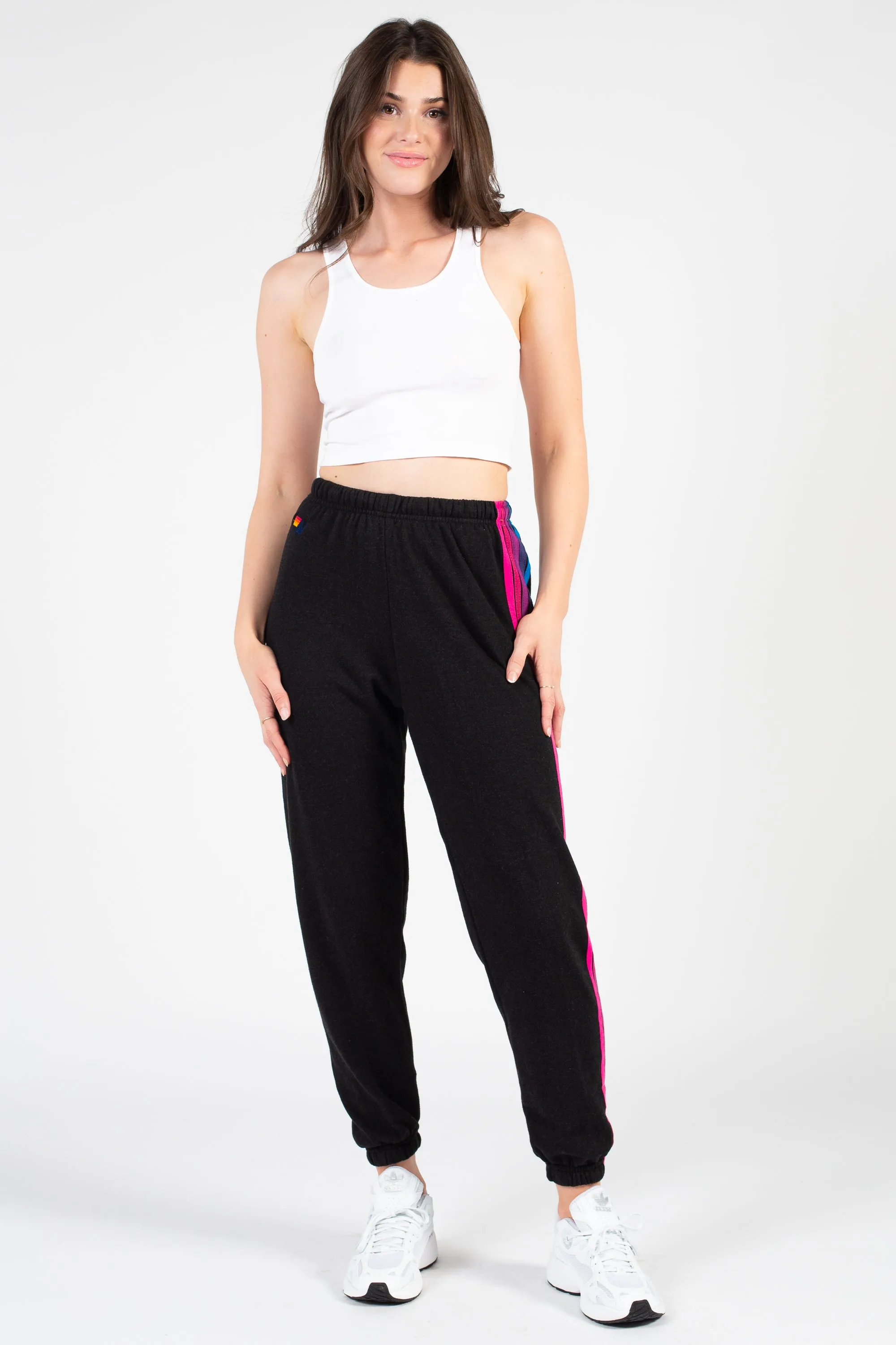 Aviator Nation 5 Stripe Sweatpants