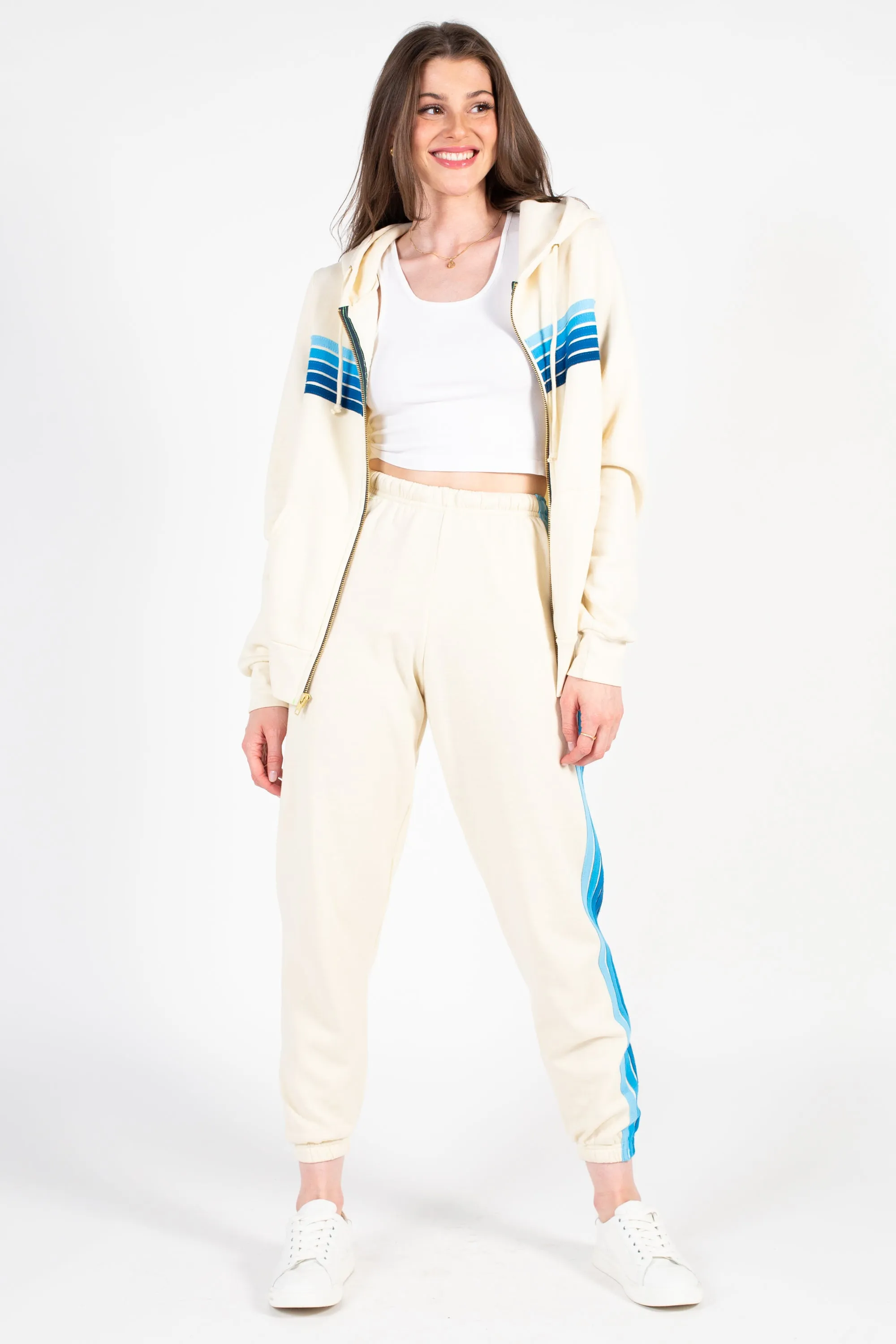 Aviator Nation 5 Stripe Sweatpants