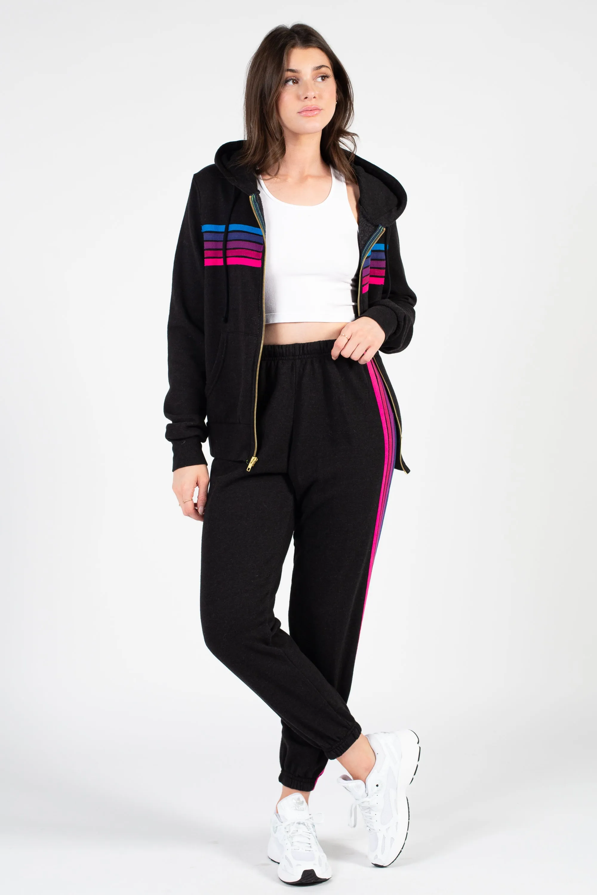 Aviator Nation 5 Stripe Sweatpants