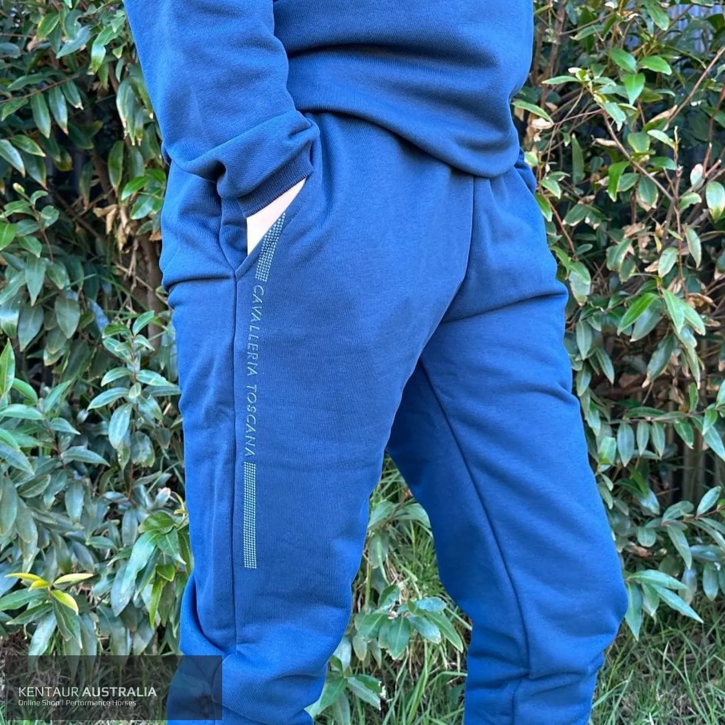 Cavalleria Toscana 'CT Embossed Print' Cotton Track Pants