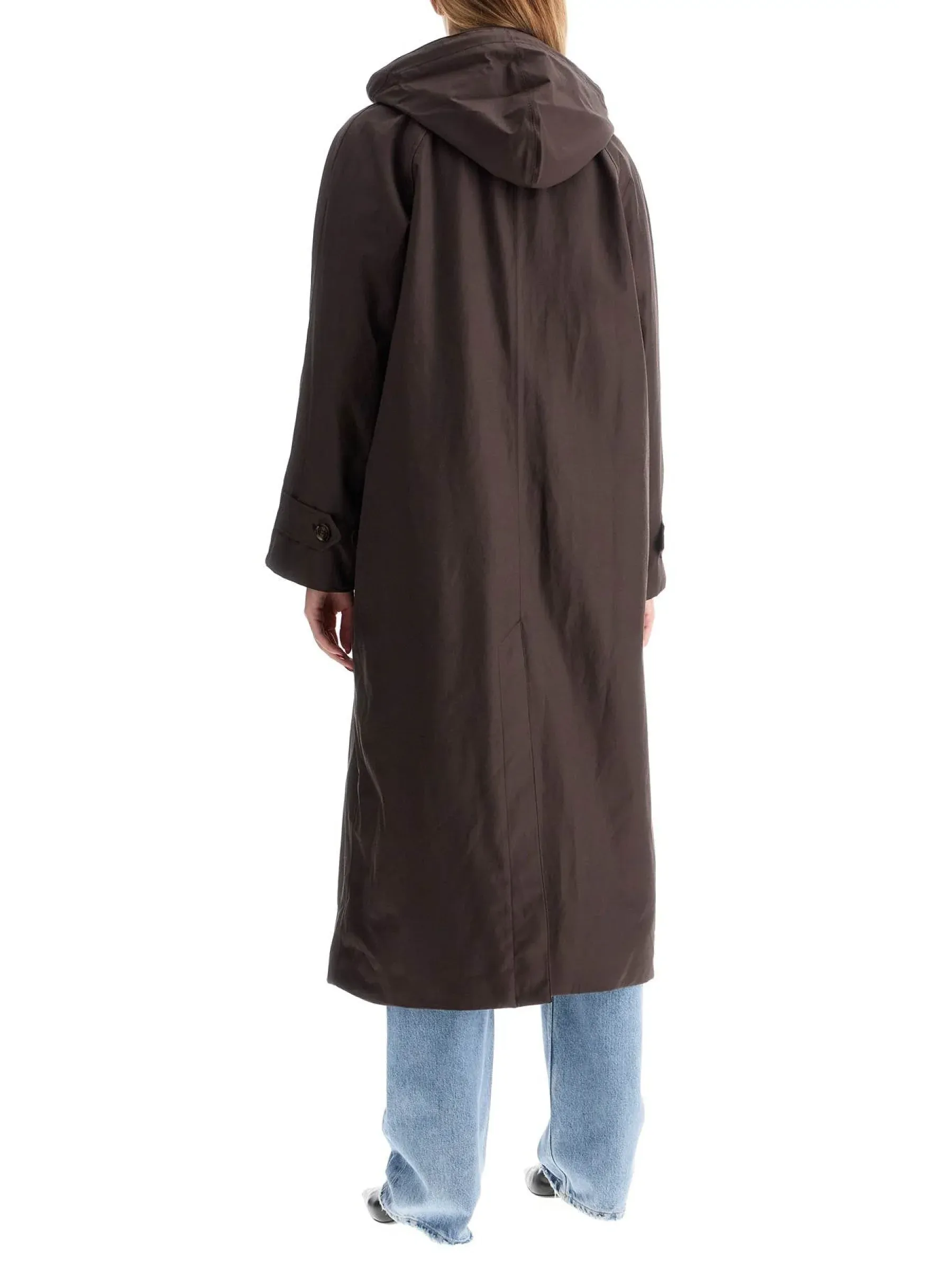 Chung Waterproof Twill Trench Coat