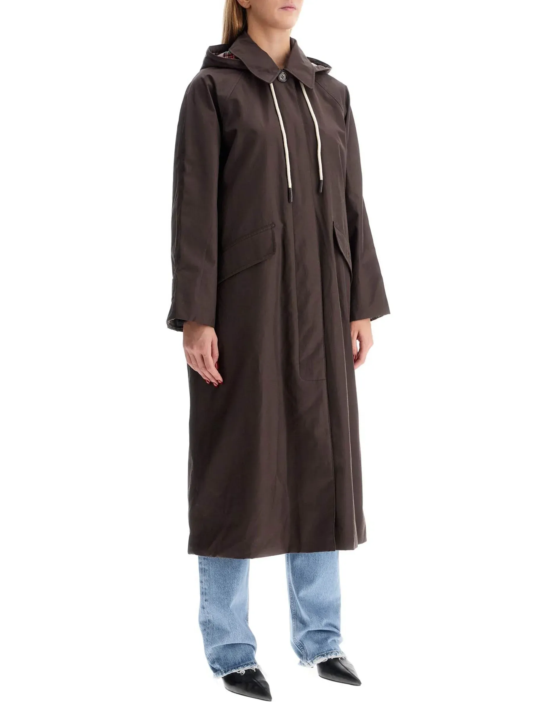 Chung Waterproof Twill Trench Coat