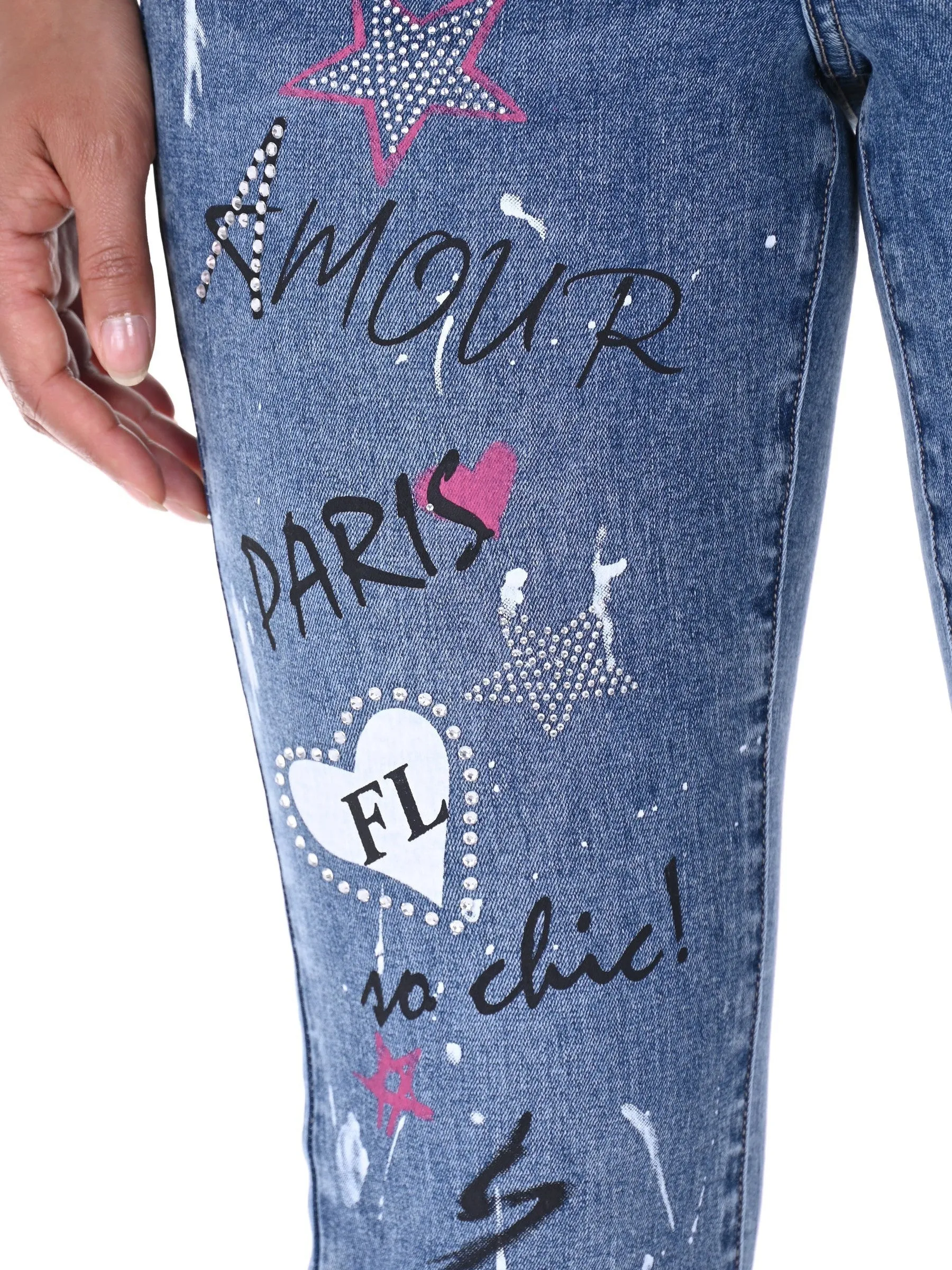 Denim Pants 246213U