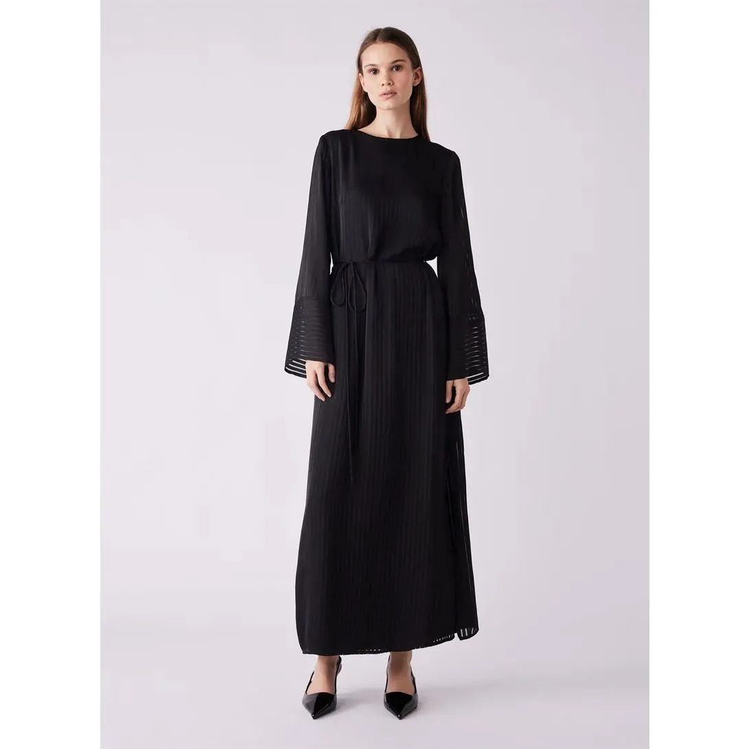 Esmaee Nightfall Midi Dress- Black