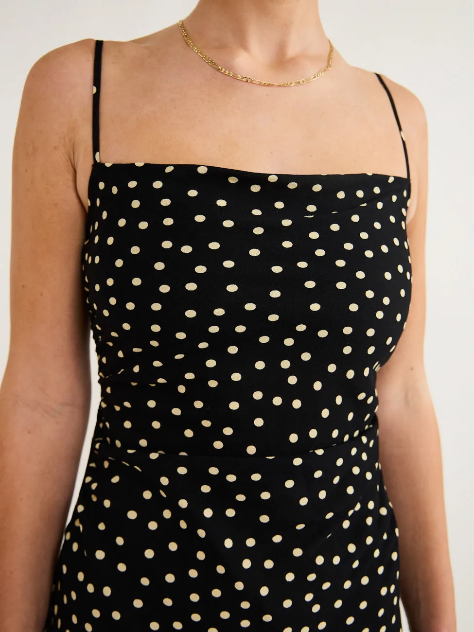 Faithfull the Brand Rosas Midi Dress in Formosa Spot