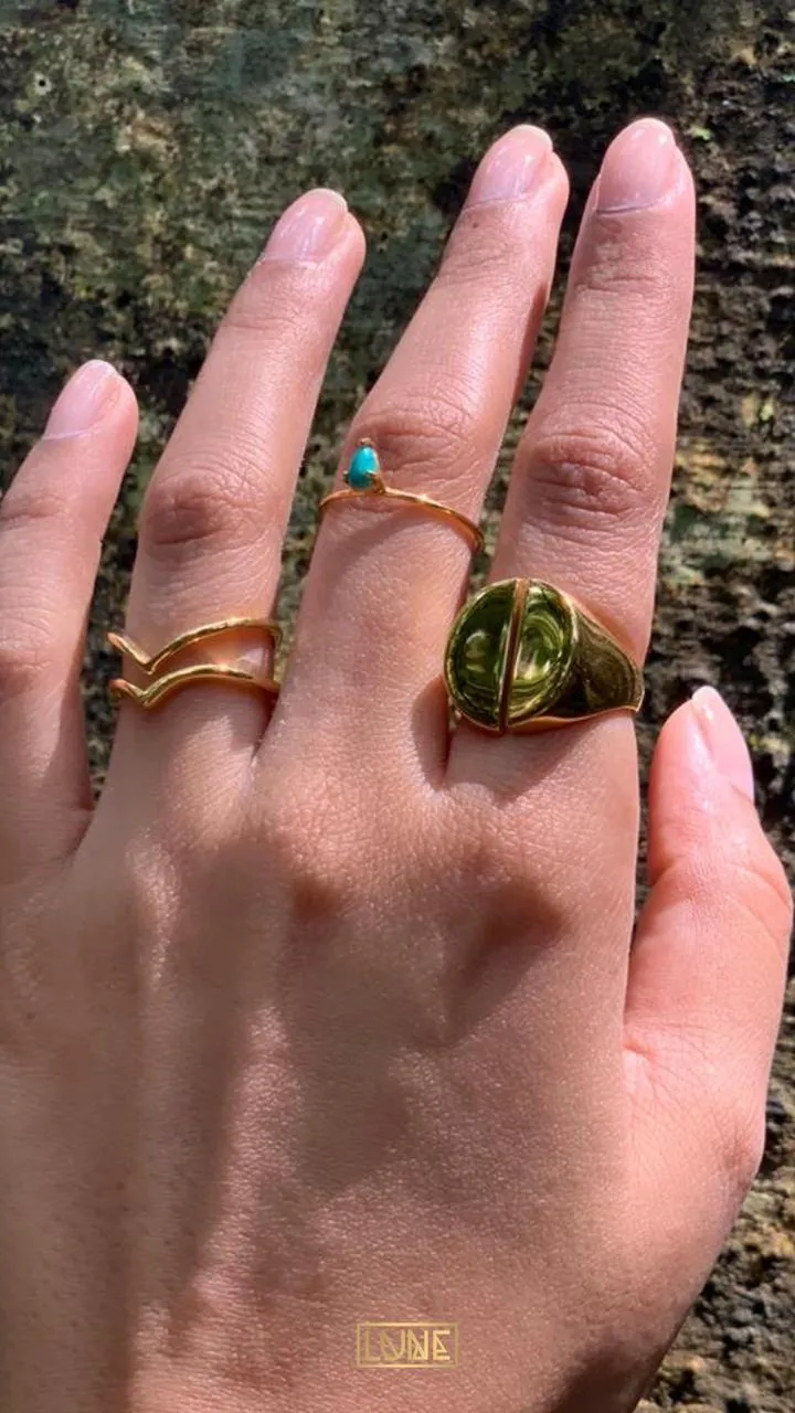 Fay Turquoise Drop Ring