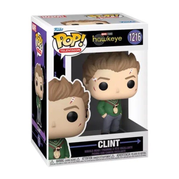 Hawkeye - Clint Christmas Sweater US Exclusive Pop! Vinyl