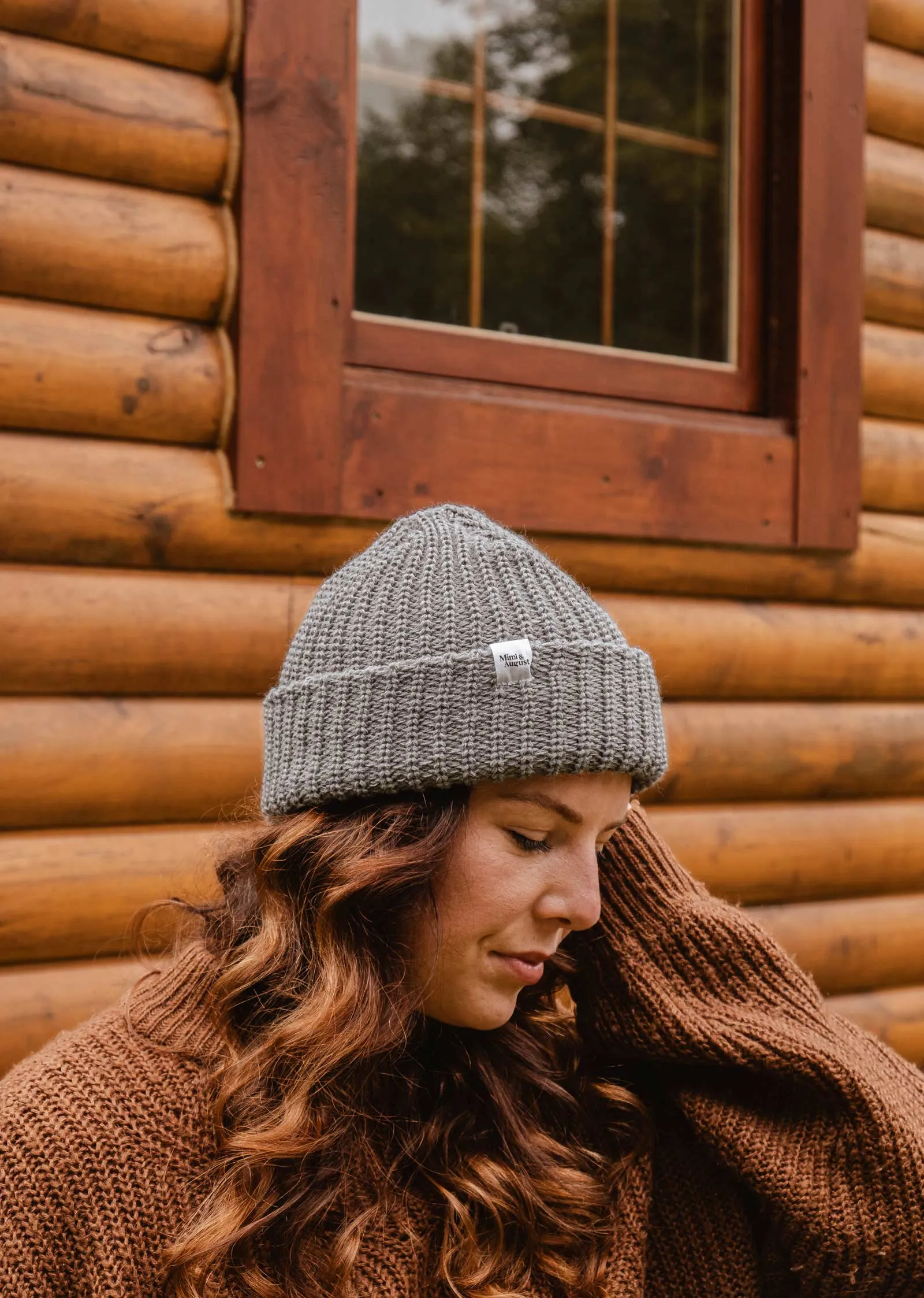 Heather Grey Chunky Beanie