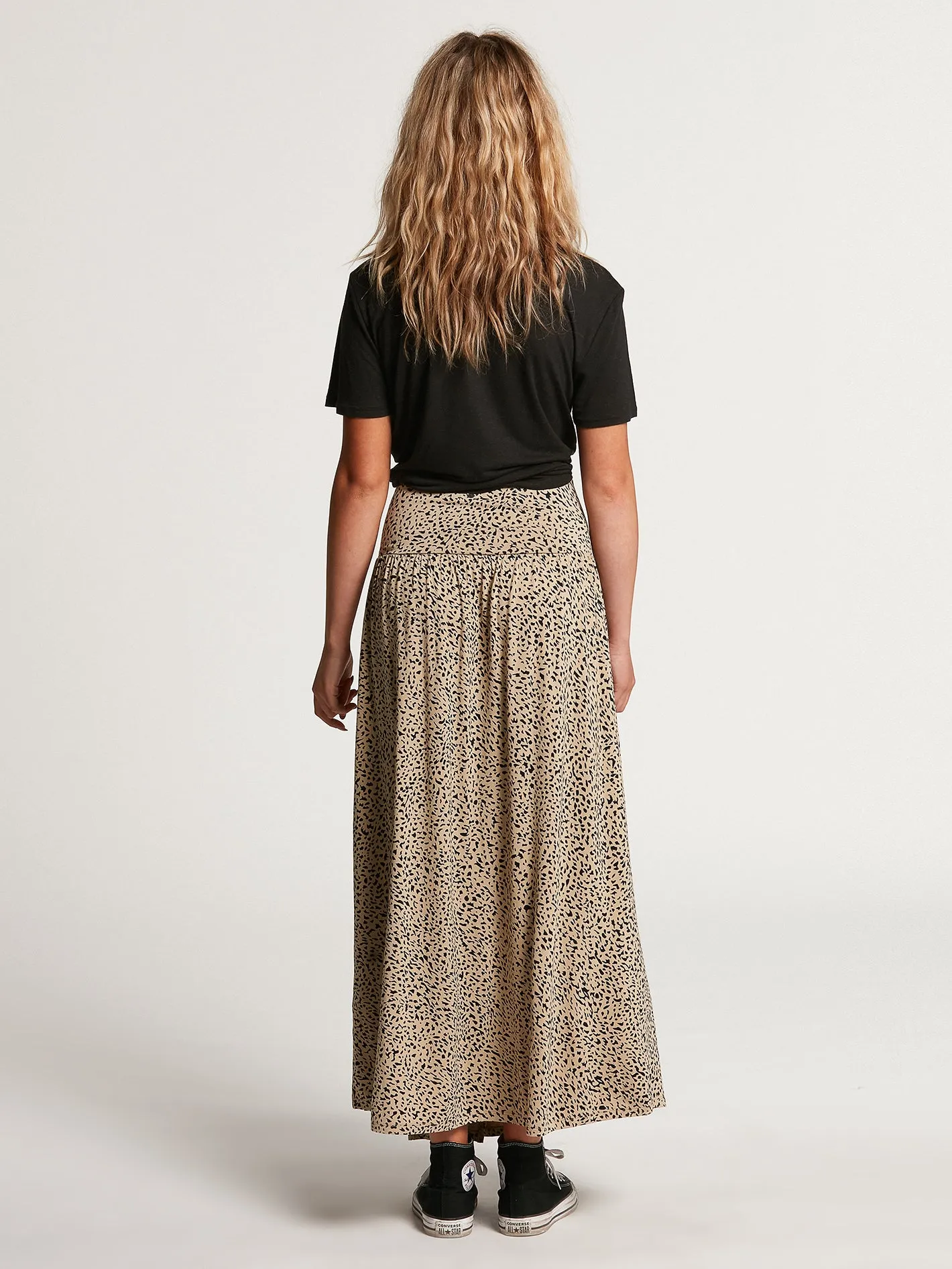 High Wired Skirt - Animal Print