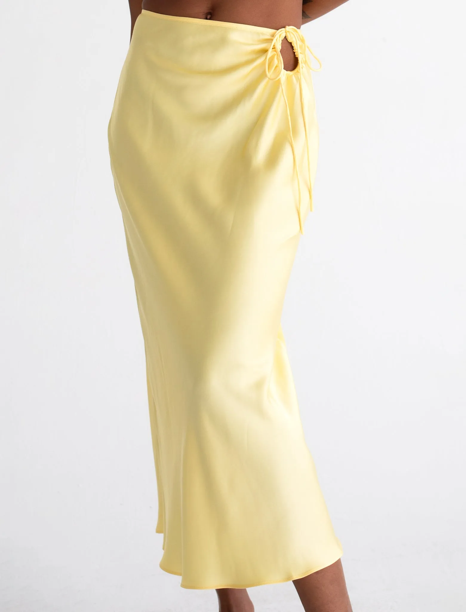 Kauai Keyhole Midi Skirt | Banana