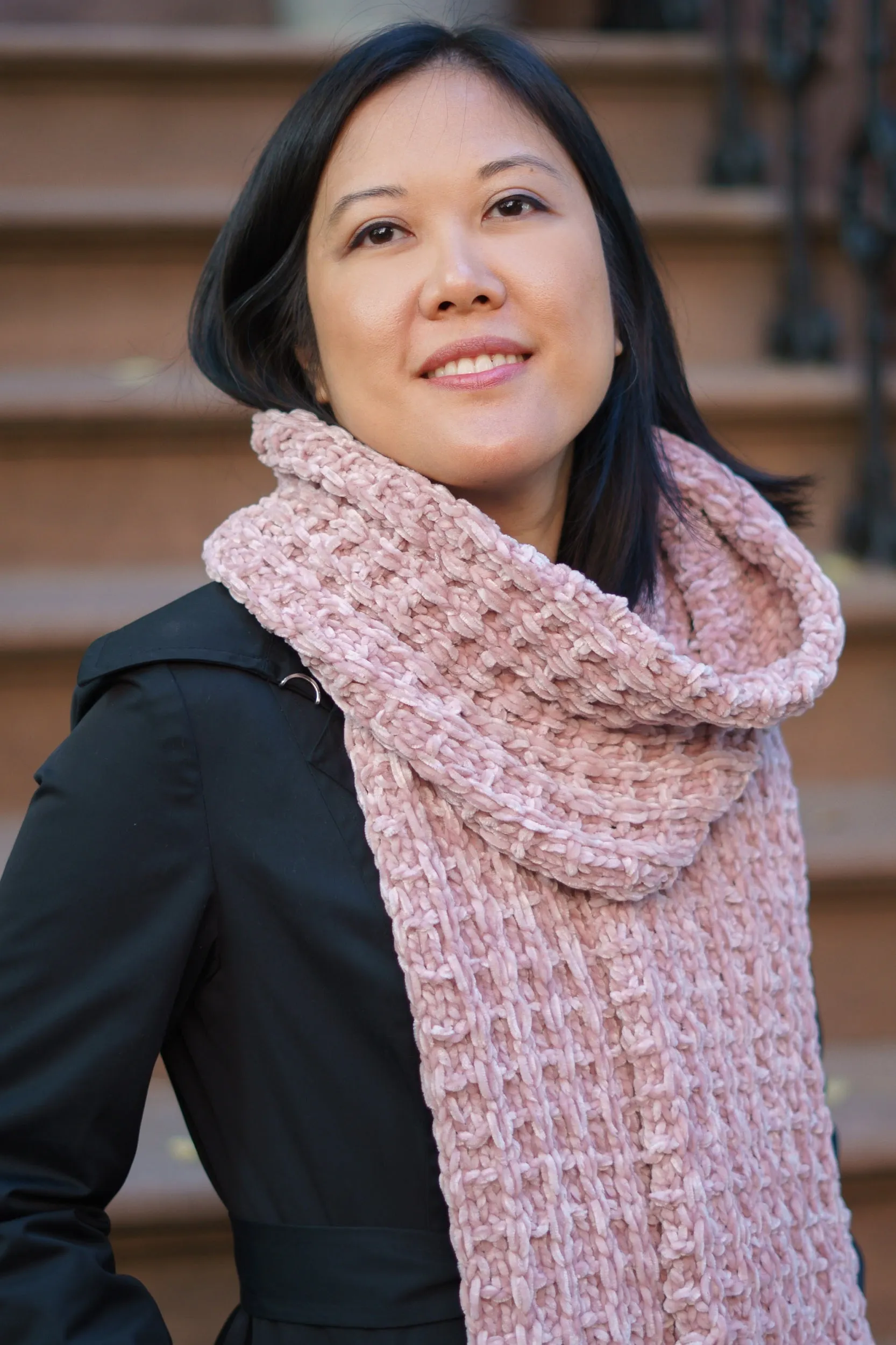 Knit Kit - Snowbird Waffle Scarf