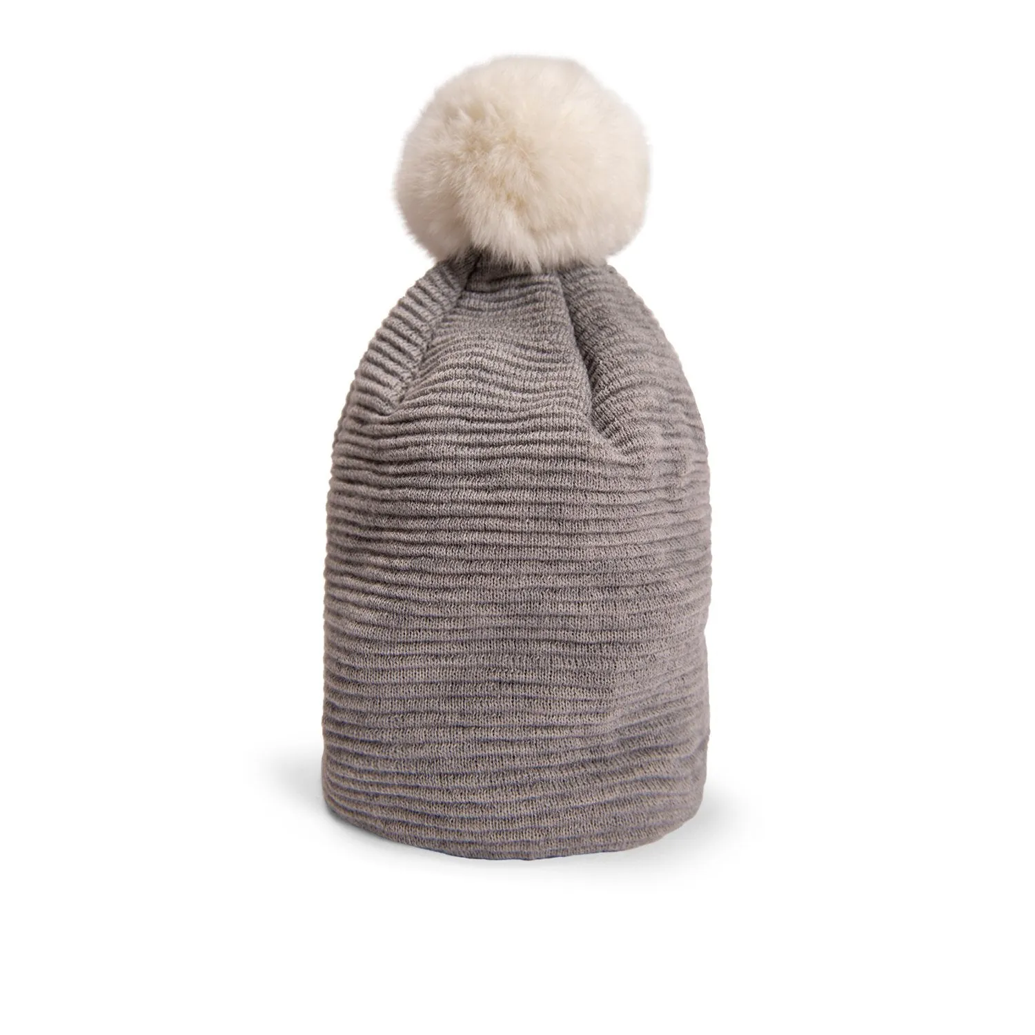 Loren Beanie (Grey/White)