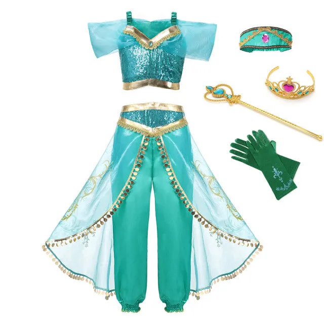 Luxury Fairy Princess Girls Dresses-Gowns Fairy-Playtime-Halloween Costumes