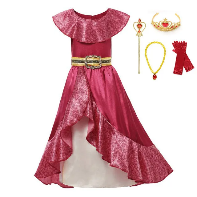 Luxury Fairy Princess Girls Dresses-Gowns Fairy-Playtime-Halloween Costumes