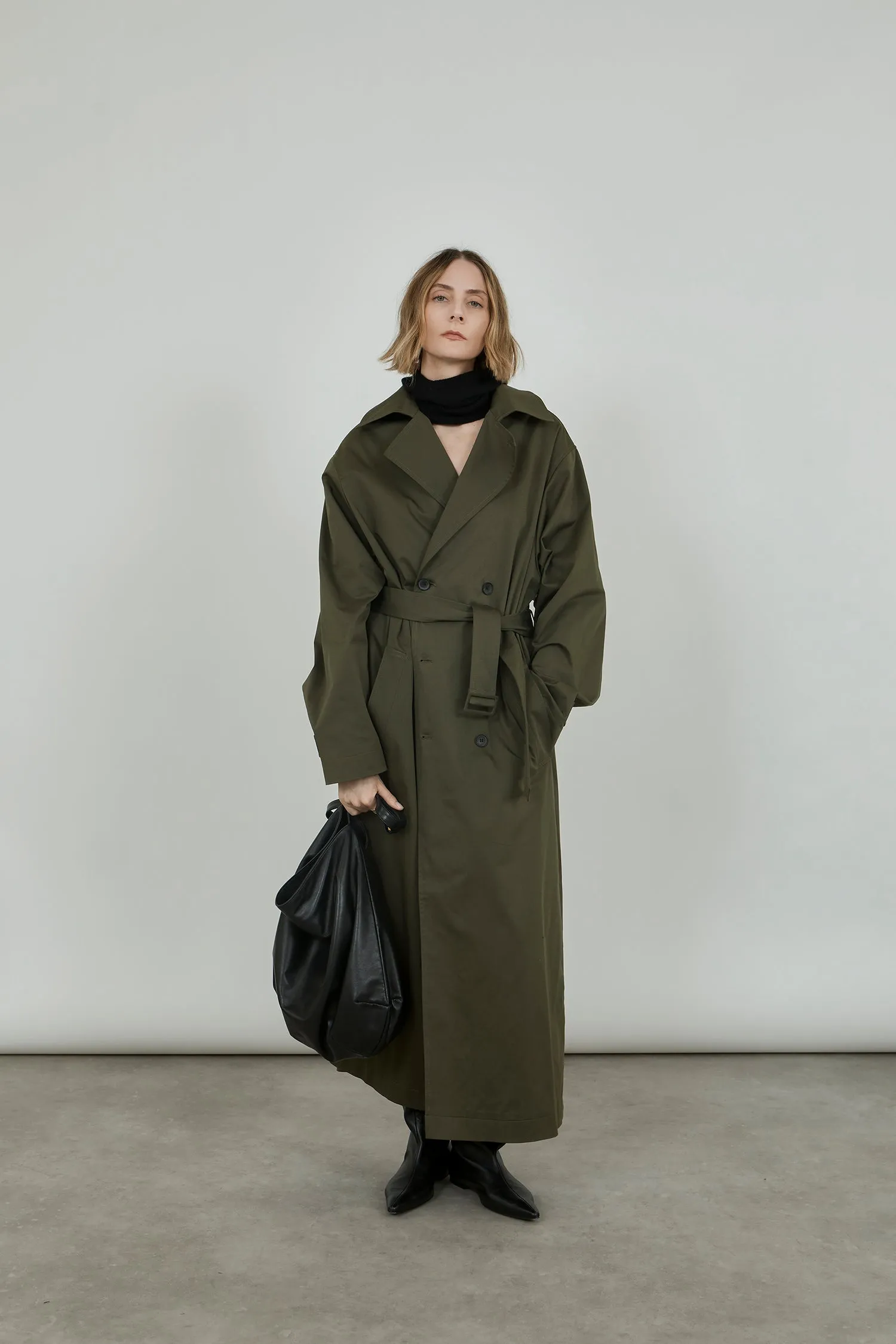 Marike raincoat | Forest - Water repellent organic cotton