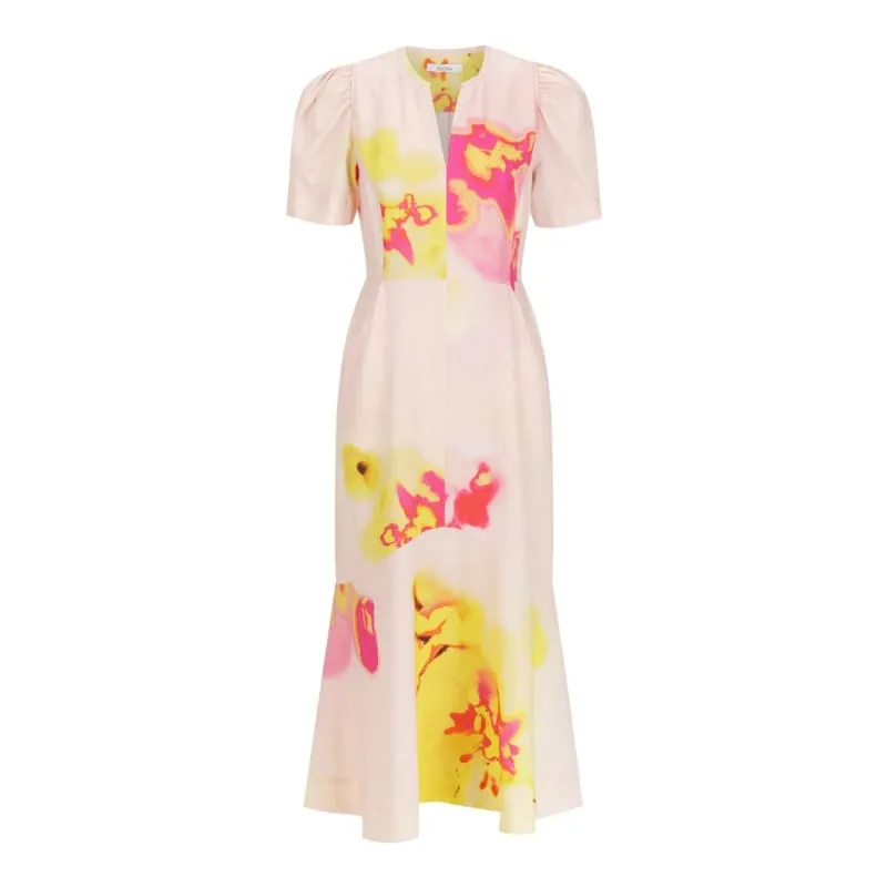 Monroe Linen Midi Dress