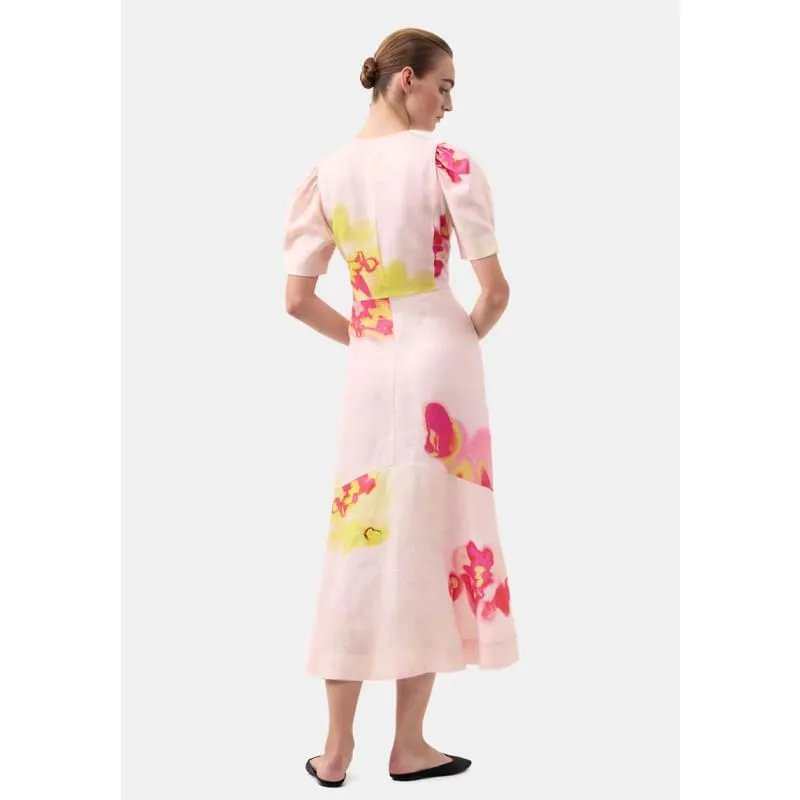 Monroe Linen Midi Dress