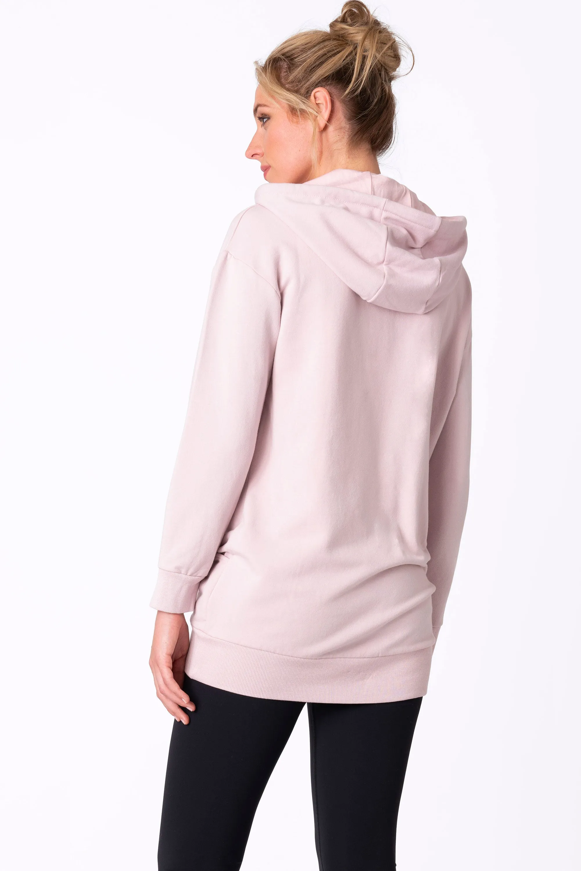 Pernella Blush Maternity & Nursing Hoodie by Seraphine