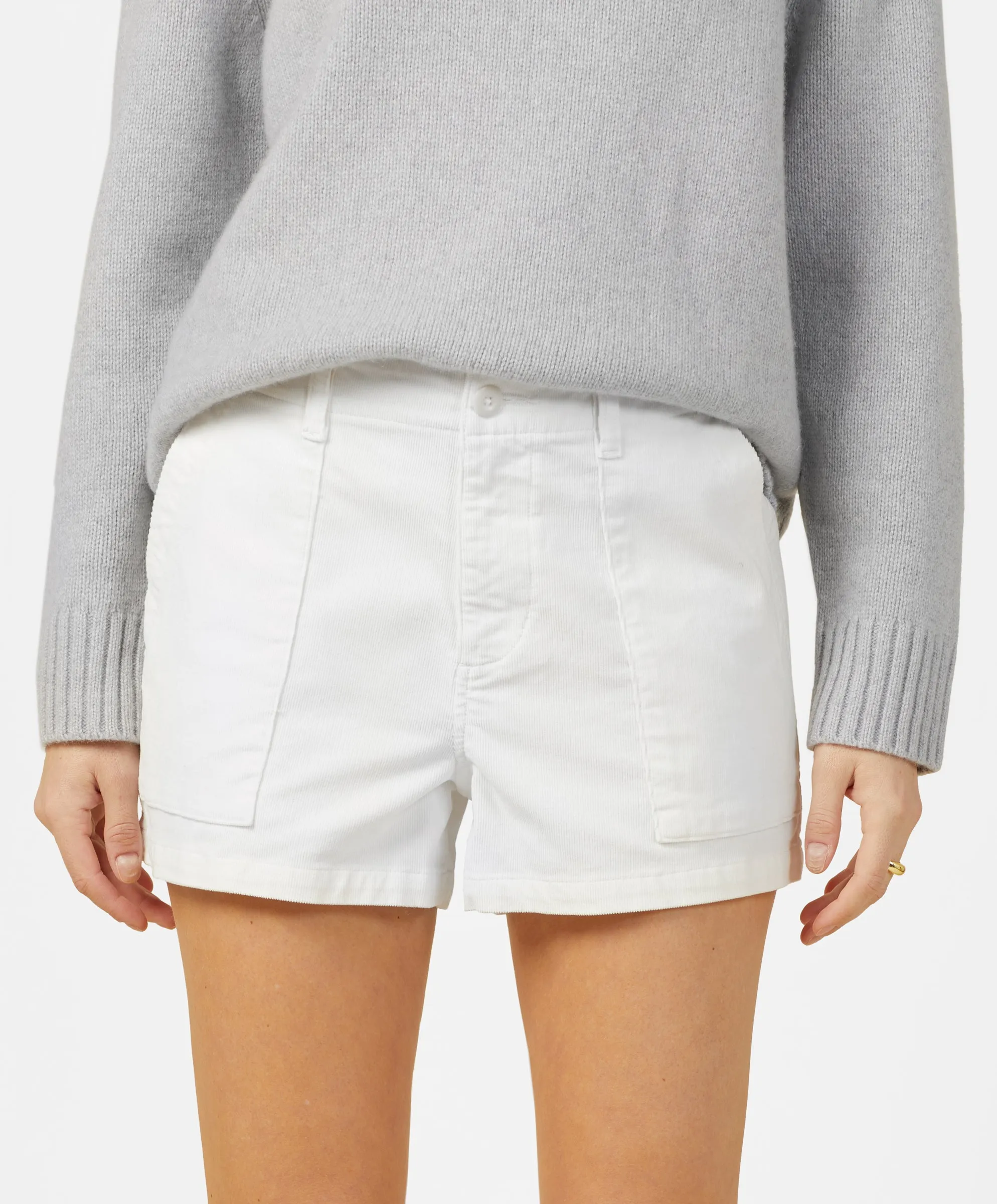 Seventyseven Stretch Cord Shorts - Outerworn