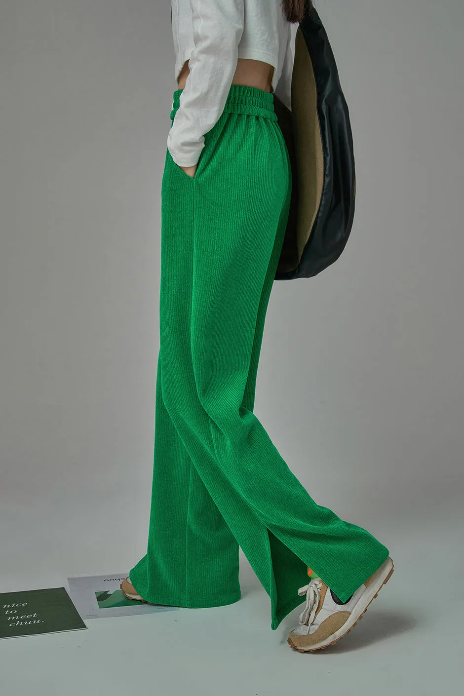 Some Expectations Ribbed Pants
