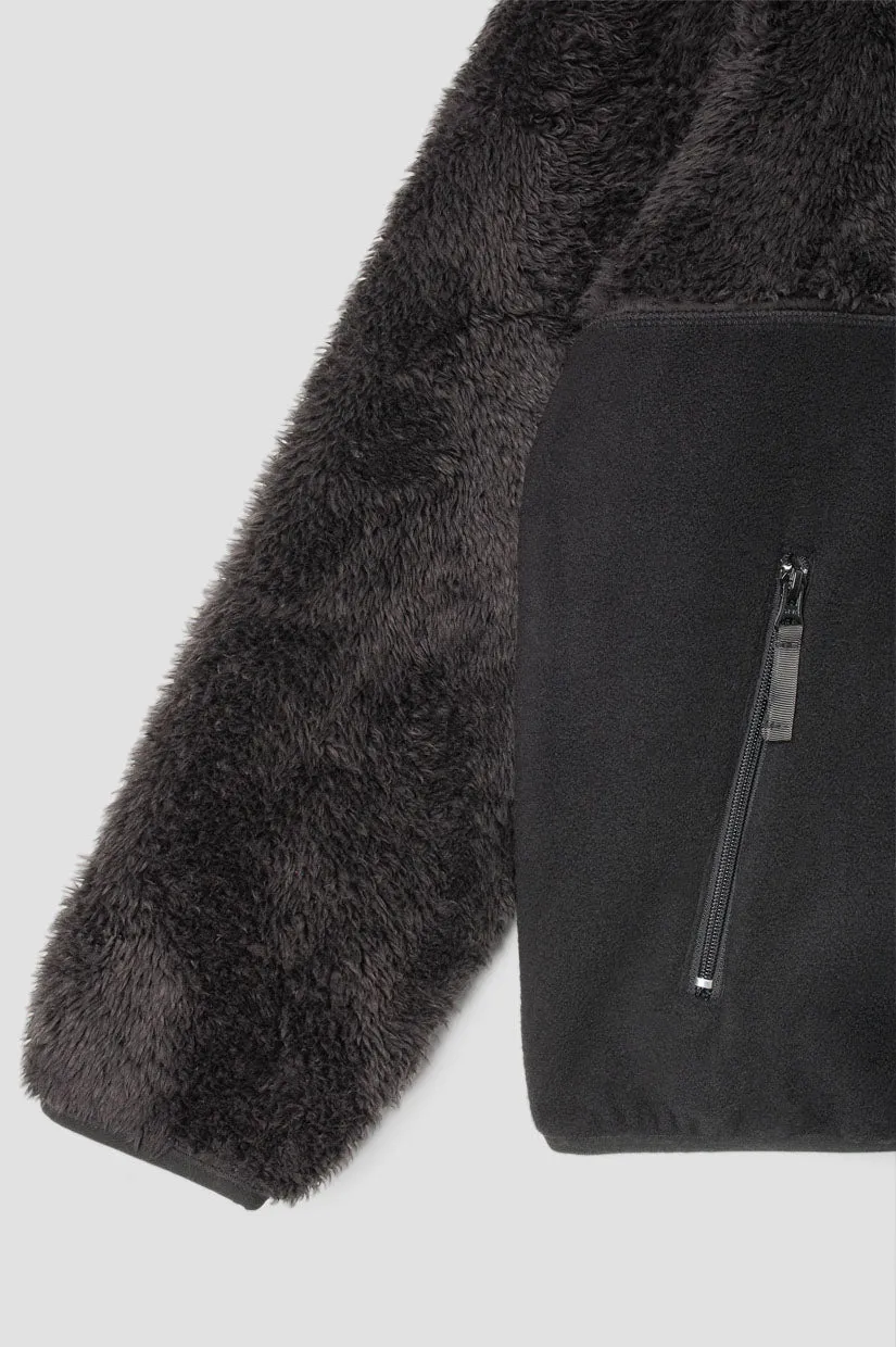 Stan Ray Patchwork Fleece Jacket - Black