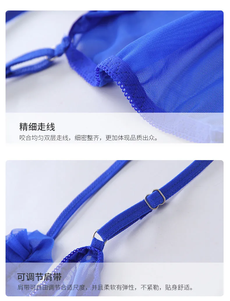 VenusFox Cross-border Hot Selling Sexy Pajama Tassel Skirt Hazy Seduction Sexy Lingerie Women Pajamas  Lingerie Erotic