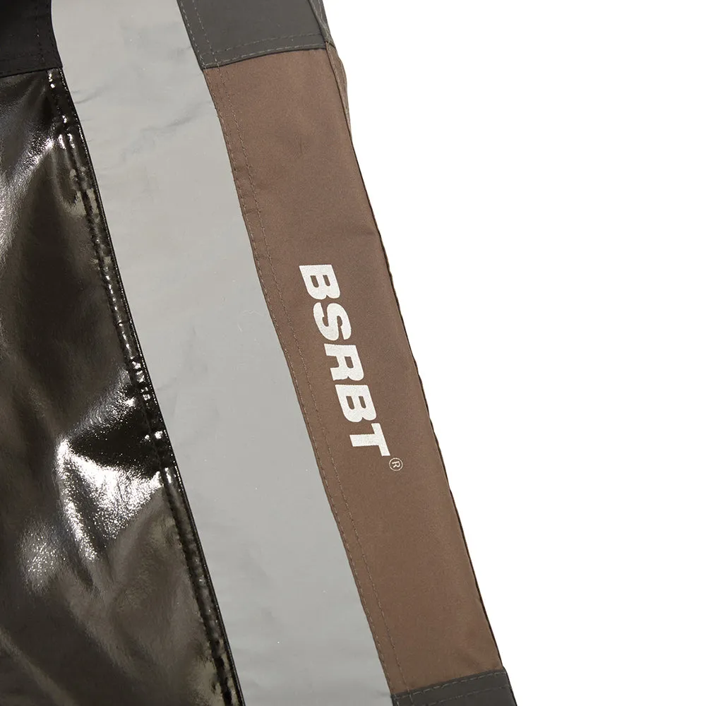 WD CROSS BOX REFLECTIVE TRACK PANTS BLACK