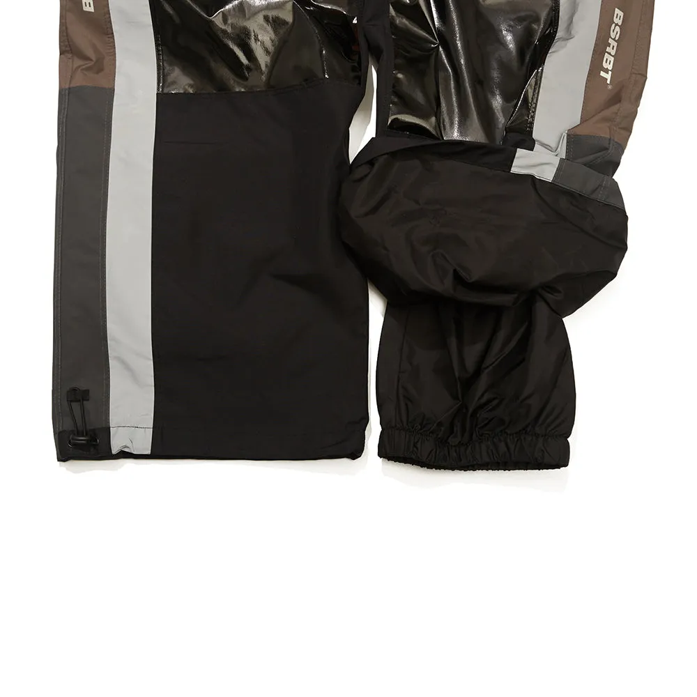 WD CROSS BOX REFLECTIVE TRACK PANTS BLACK