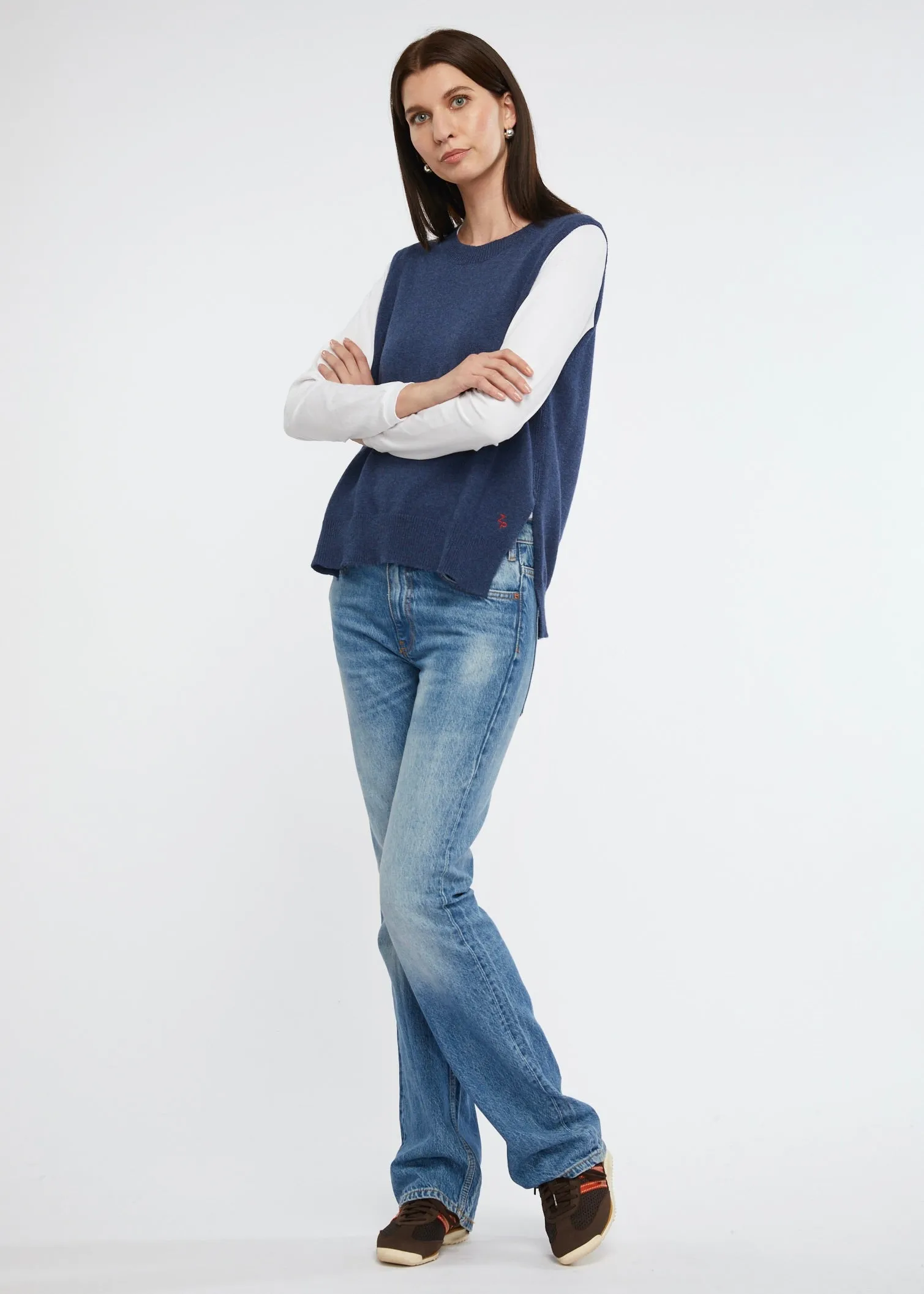 Zaket & Plover Essential Vest ZP6149 - Denim
