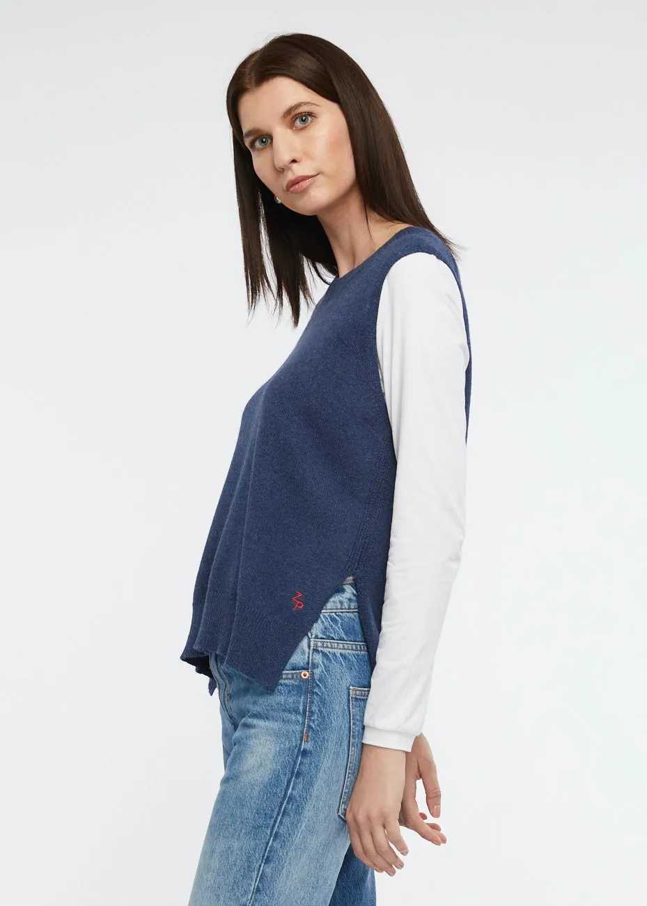 Zaket & Plover Essential Vest ZP6149 - Denim